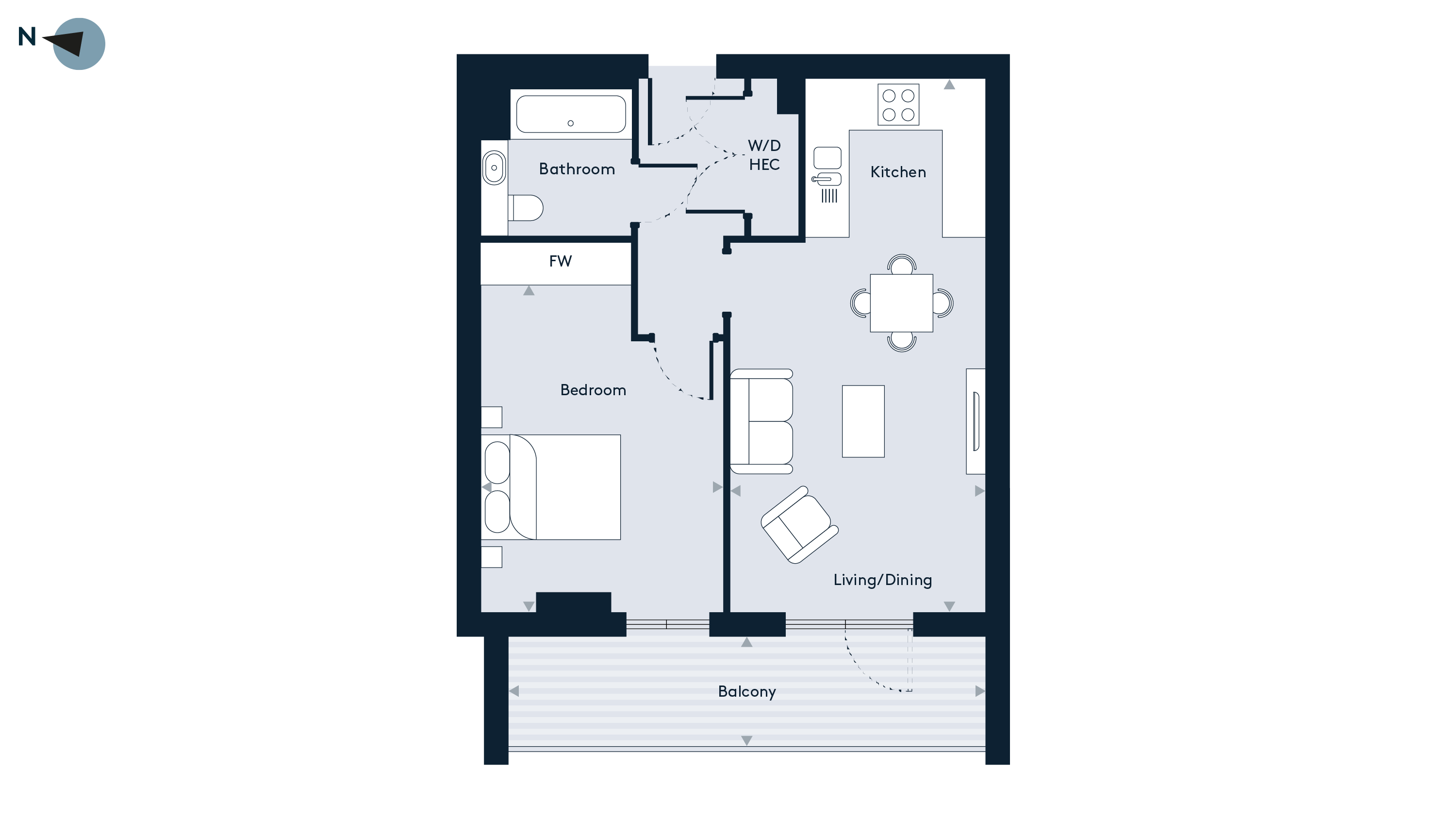 Walthamstow - Apartment 45 Floorplan