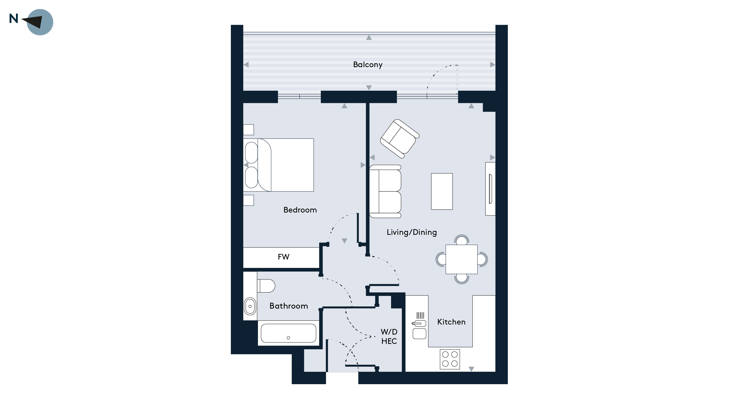 Walthamstow Gateway - Floorplan Apartment 25