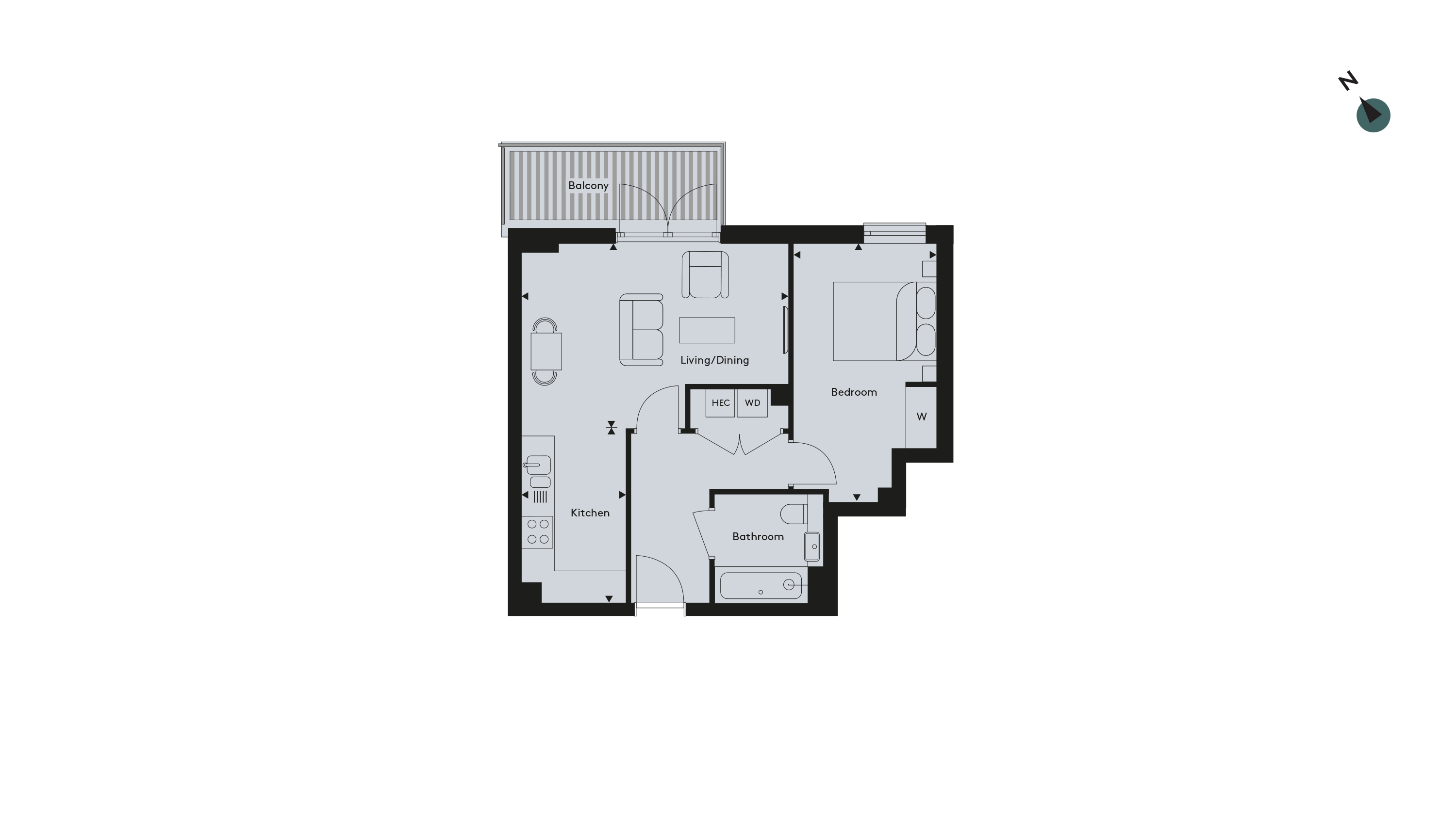 Twickenham - Apartment 24 Floorplan