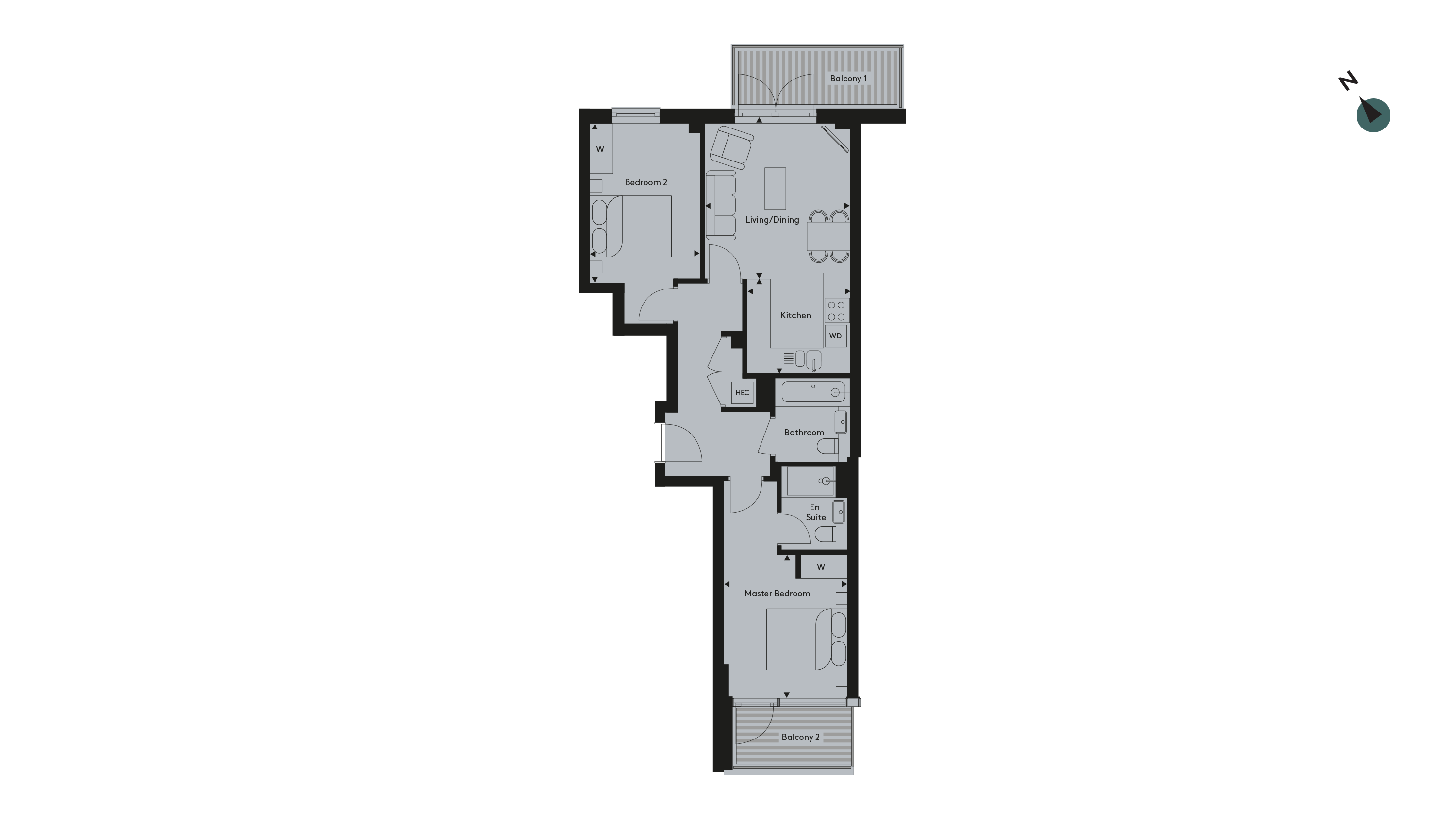 Twickenham Apartment 28 - Floorplan