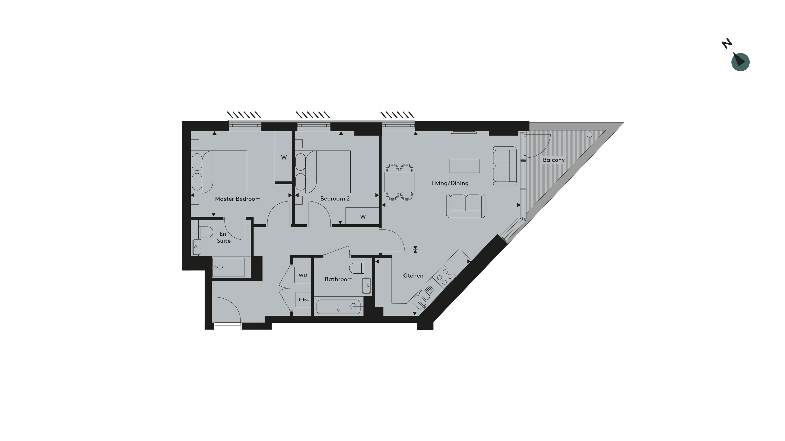 Twickenham Apartment 31 Floorplan