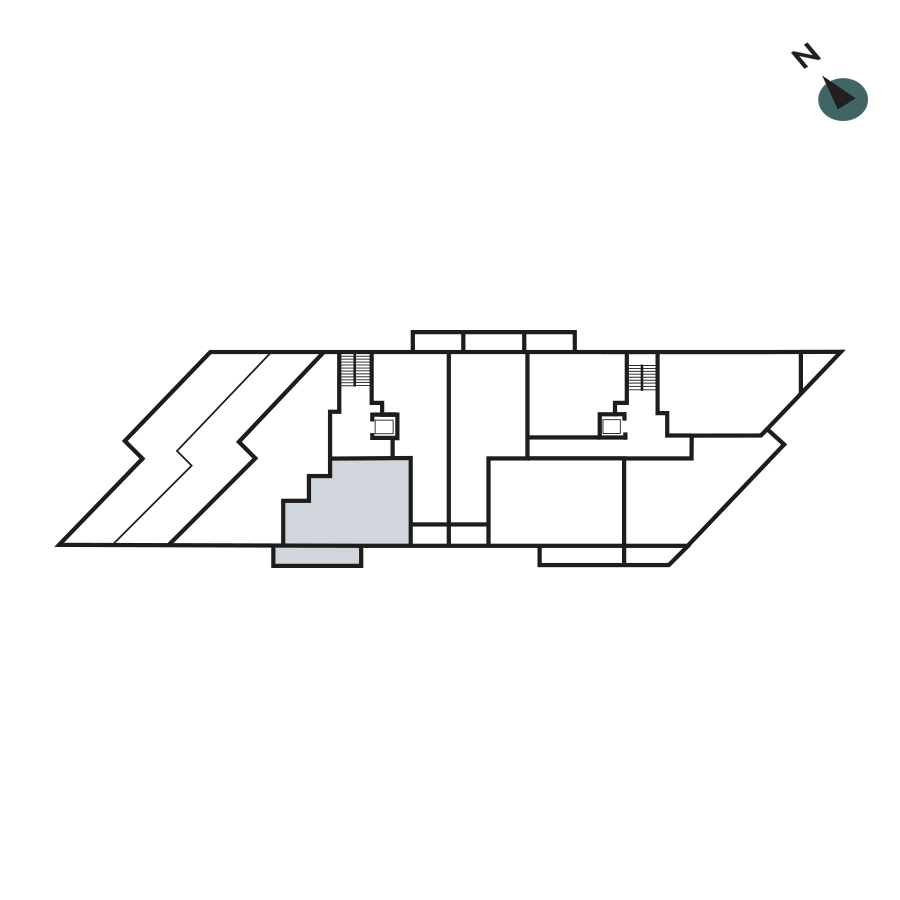 Twickenham Apartment 21 Floorplan - Internal View