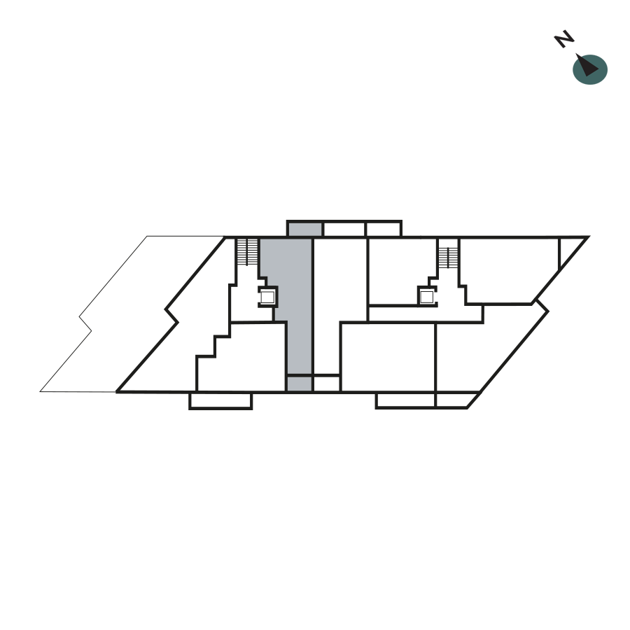 Twickenham Apartment 28 Floorplan - Internal View